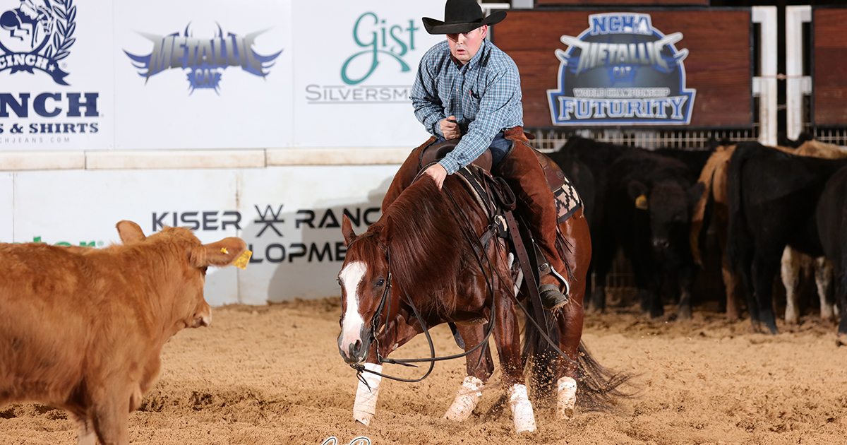 Playful Smoothtalker and Moore Go TwoforTwo at NCHA Futurity